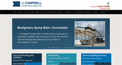 Desktop Screenshot of jcampbellconstruction.co.uk